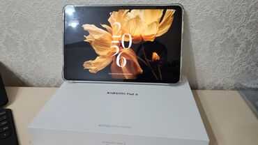 чехол на паспорт: Планшет, Xiaomi, память 256 ГБ, 9" - 10", Wi-Fi, Б/у, Классический цвет - Серый