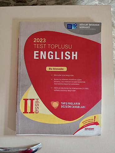 array informatika pdf: İngilis dili Testlər 11-ci sinif, DİM, 2-ci hissə, 2023 il — 1