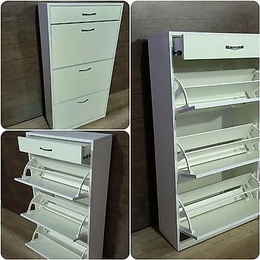 ayaqqabı dolabı ucuz: Ayaqqabı Dolabı Satılır. 3 bölməli və 1 siyirmədən ibarətdir 18 — 7