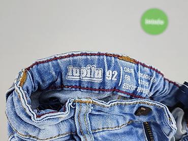 pepperts jeans: Spodnie jeansowe, Lupilu, 1.5-2 lat, 92, stan - Bardzo dobry — 4