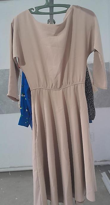 Повседневные платья: Подборка женской одежды: 1) Черное платье SHEIN, длина миди — 3