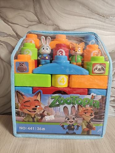 zootopia: Развивающий набор «Zootopia» — крупные строительные блоки с — 1