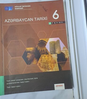 6 ci sinif namazov kitabi online oxu: Azərbaycan Tarixi 6 ci sinif DİM 
Qiymət:4 manat
Kitab səliqəlidir