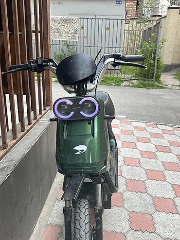 Скутеры: Бишкек Электроскутер городской компактный Макс скорость 60км/ч - — 3