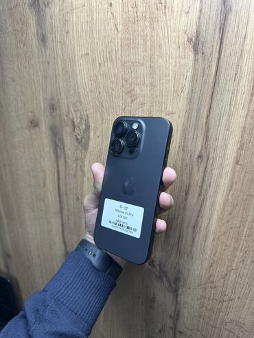 поко f6 про цена бишкек: IPhone 15 Pro, Б/у, 128 ГБ, Black Titanium, Защитное стекло, Чехол, В рассрочку, 91 %