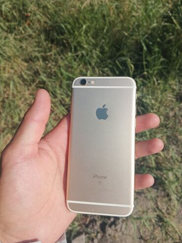 Apple iPhone: IPhone 6s, Б/у, 64 ГБ, Золотой, Кабель, 100 %