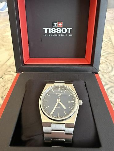 pobeda saat: İşlənmiş, Qol saatı, Tissot, rəng - Gümüşü — 5