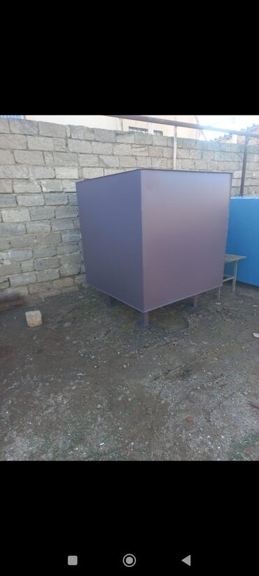 Baklar və çənlər: Bak, Metal, 1000 l l, İşlənmiş, Ödənişli çatdırılma — 9