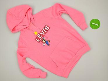 niebieska bluza h: Levi’s, Bluza z kapturem damska, rozmiar S — 2