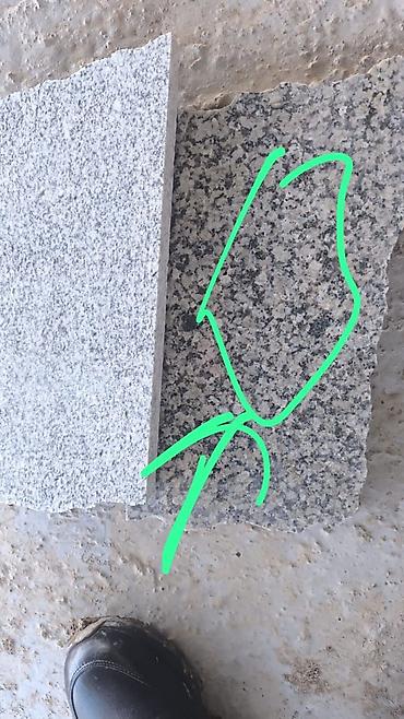 Фасадные гранитные плитки: Размер: Другой размер мм, Серый — 18