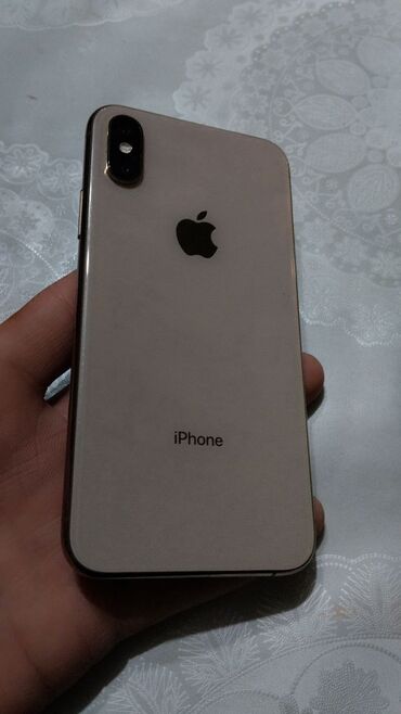 ссср телефон: IPhone Xs, Б/у, 64 ГБ, Matte Gold, 79 %