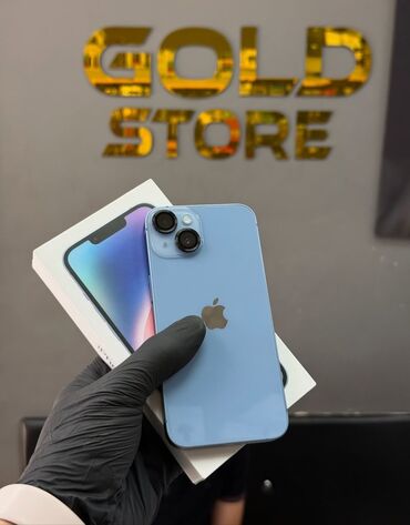 музыкальный центр бу купить: IPhone 14, 128 ГБ, Синий, Face ID