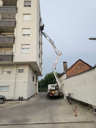 iris tv: Najam i usluge kamiona sa korpom za radove na visini do 20m. Pogodna — 2
