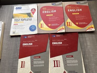 6sinif test: Məhsul: İngilis dili üzrə “Test Toplusu” kitabları dəsti. Qiymətləri