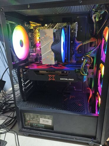компьютеры домашние: Компьютер, ядер - 12, ОЗУ 16 ГБ, Игровой, Б/у, AMD Ry zen 9 Pro, AMD Radeon RX 580, HDD + SSD