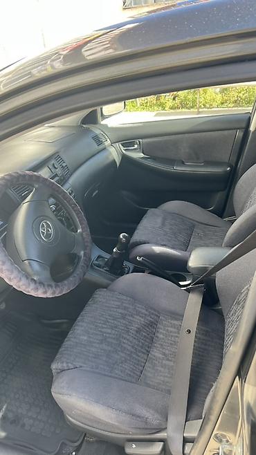 Продажа авто: Toyota Corolla: 2002 г., 1.6 л, Механика, Бензин, Хэтчбэк — 5