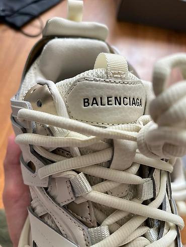 tech flees: Мужские кроссовки, 40, Balenciaga, Новый, цвет - Бежевый, Бесплатная доставка — 6