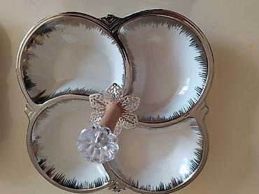 Nahar dəstləri və servizlər: Nahar dəsti, rəng - Ağ, Farfor — 4