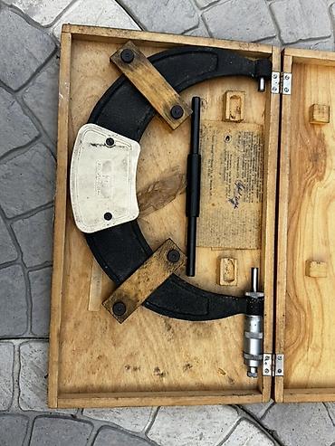 mini drel satilir: Karkaslı böyük mikrometr dəsti - Ölçü aləti: mexaniki mikrometr — 1