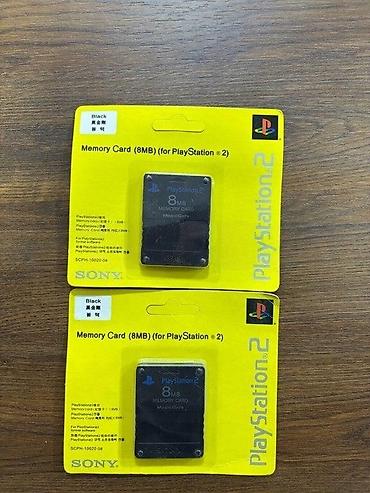 Видеоигры и приставки: Sony PlayStation 2 Memory Card Say çoxdur! 🔵 Disklər yeni — 1