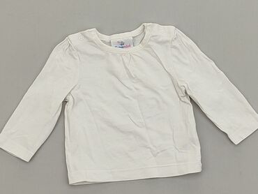 biała bluzka dziewczynka 128: Bluzka, Topomini, 0-3 m, stan - Dobry