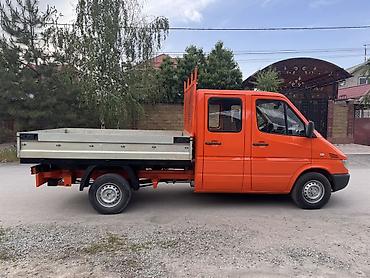 спрнтер бортовой: Mercedes-Benz Sprinter CDI двухрядная кабина с бортовой платформой — 4