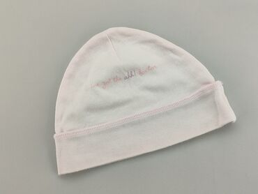 czapka różowa z pomponem: Hat, condition - Good