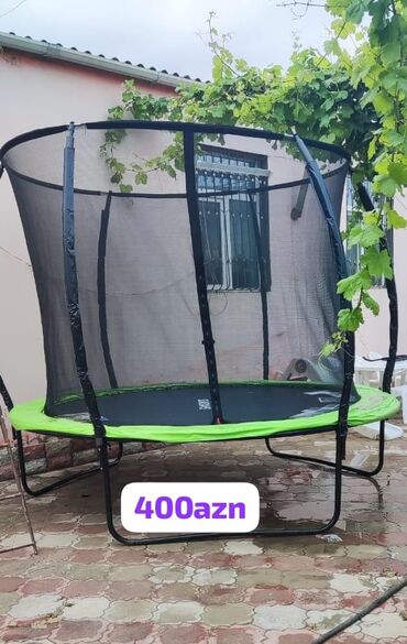 Divan və kreslo dəstləri: Yeniyetme Usaqlar.ucun 3 yas ustu Batut( besetka) satilir baha