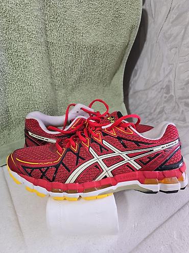 Кроссовки и спортивная обувь: Мужские кроссовки, 45, Asics, Новый, цвет - Красный — 12