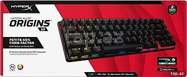 usta cantasi: HyperX Alloy Origins Core 65 PBT – Mexaniki Klaviatura (HX Red – — 2