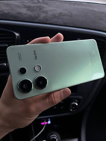 regmi: Redmi, Redmi Note 13, Б/у, 128 ГБ, цвет - Зеленый, 2 SIM — 2