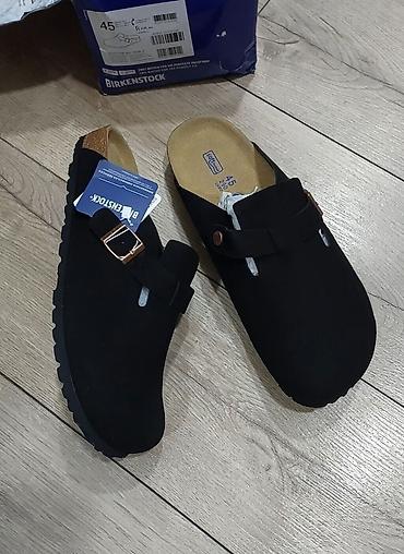 мужской босоножки: Мужские сандалии, 45, Birkenstock, Новый, цвет - Черный, Самовывоз — 2