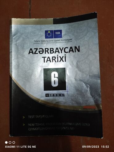 azərbaycan tarixi 7 ci sinif test: Azərbaycan Tarixi 6 ci sinif . 2