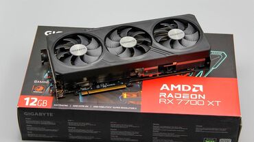 Видеокарты: Видеокарта, Б/у, Gigabyte, Radeon RX, 12 ГБ, Для ПК