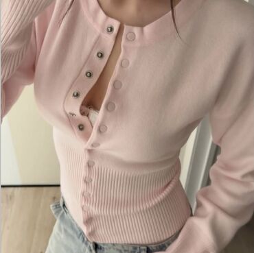 платье для беременных бишкек: Продаю 
Трендовая кофта в нежно розовом цвете