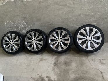 диски k5: Куйма Дисктер R 19 Chevrolet, Комплект, тешиктери - 5, Колдонулган