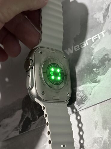 Smart saatlar: İşlənmiş, Smart saat, Sensor ekran, rəng - Ağ — 10