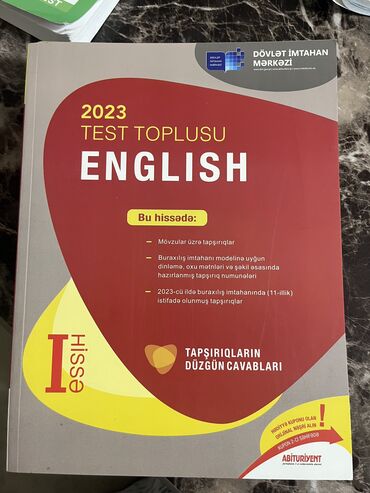 ikinci hisse ingilis dili: İngilis dili test toplusu 1 hisse teze