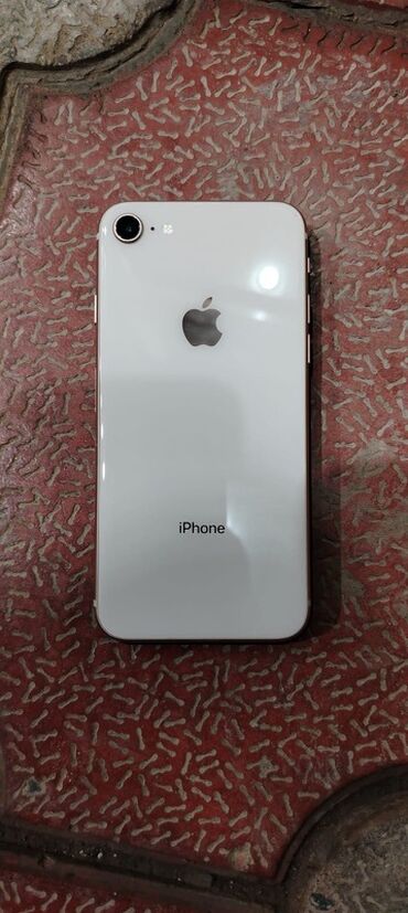 irşad telecom iphone: IPhone 8, 64 GB, Ağ, Simsiz şarj