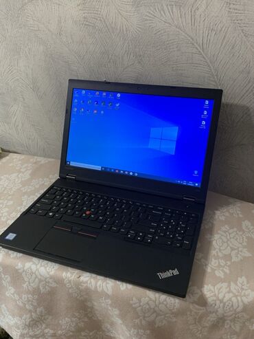 ноутбук для работы: Ноутбук, Lenovo, 8 ГБ ОЭТ, Intel Core i5, 15.6 ", Колдонулган, Татаал эмес тапшырмалар үчүн, эс тутум SSD