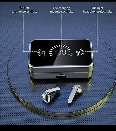 Yeni Simsiz (Bluetooth) Qulaqcıqlar, rəng - Qara