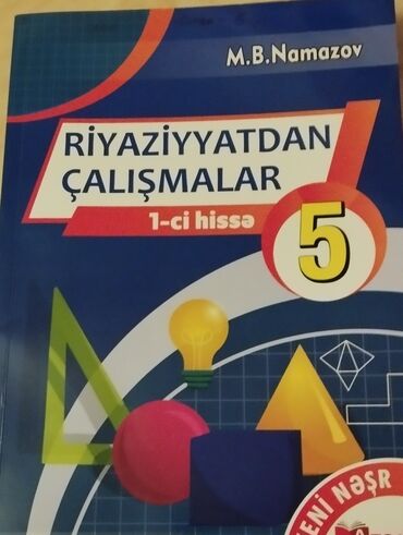 3 cu sinif riyaziyyat namazov çalışmalar pdf: Riyaziyyat Testlər 5-ci sinif, F.M. Namazov, 1-ci hissə, 2024 il