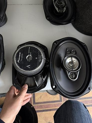 Dinamiklər və sabvuferlər: Avtomobil audio dəsti - Dinamiklər: Pioneer 6x9 oval koaksial arxa — 1