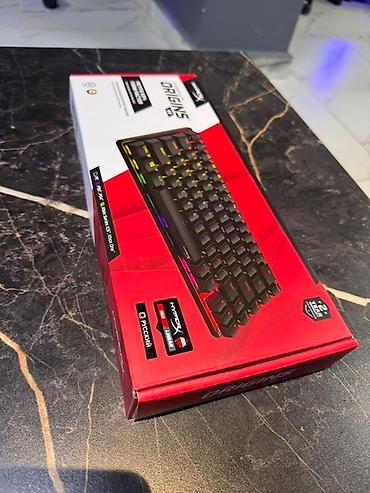 куплю клавиатуру: Клавиатура, HyperX, Механическая, Проводное подключение, Размер: 65% — 3