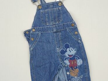 spodnie na szelki dla chłopca: Напівкомбінезони, Disney, 3-6 міс., стан - Дуже гарний