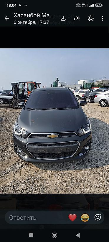 spark бишкек: Chevrolet Spark: 2017 г., 1 л, Вариатор, Бензин, Хэтчбэк — 1