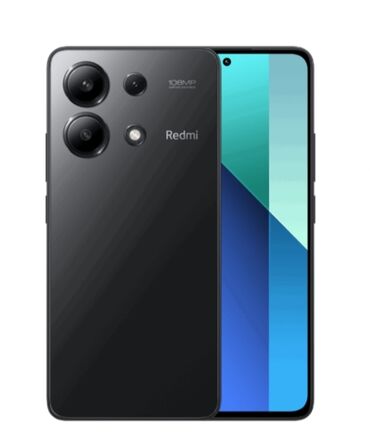 sumqayitda islenmis soyuducu: Redmi Note 13, 256 GB, rəng - Qara, Barmaq izi, Face ID, Sənədlərlə