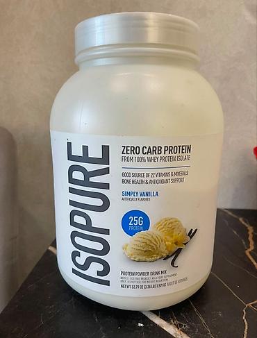солом: Isopure Zero Carb Protein, Simply Vanilla — протеиновый порошок на — 1