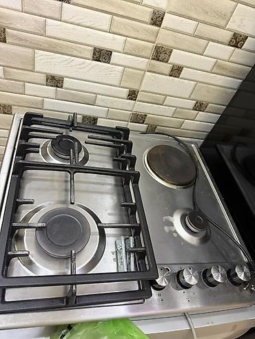 Qarışıq sobası Stolüstü, 4 gözlü, İşlənmiş