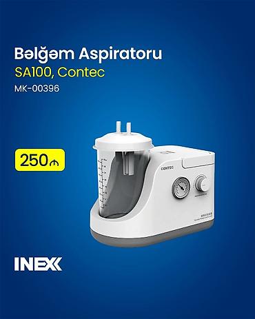 tibbi mehsullar: Bəlğəm Aspiratoru – SA100, Contec (MK-00396) - Portativ, masaüstü — 1